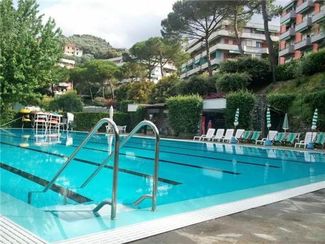 Raggio Di Sole - Pool, Tennis, Parking, Sea View & Relax Rapallo Exteriér fotografie