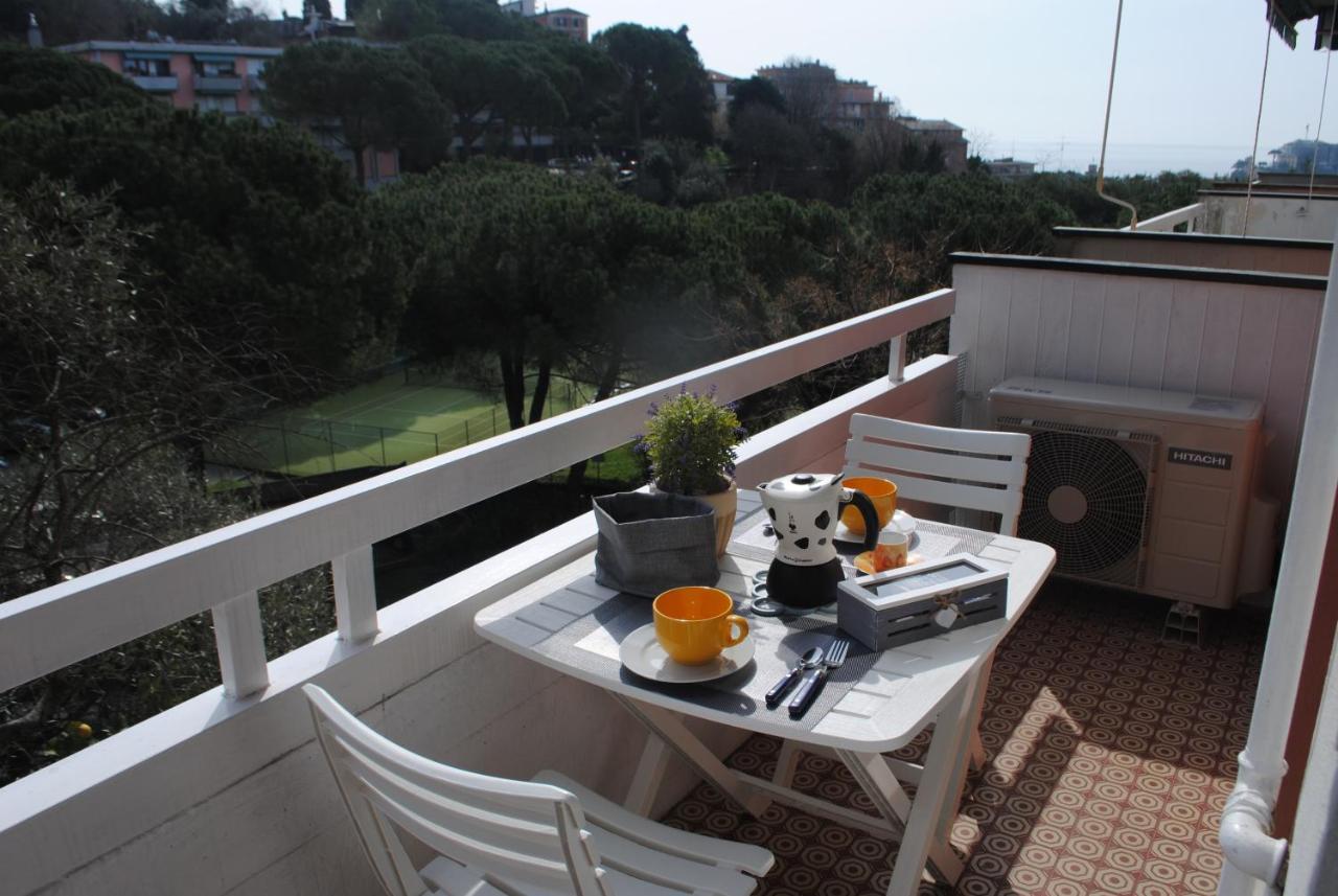 Raggio Di Sole - Pool, Tennis, Parking, Sea View & Relax Rapallo Exteriér fotografie
